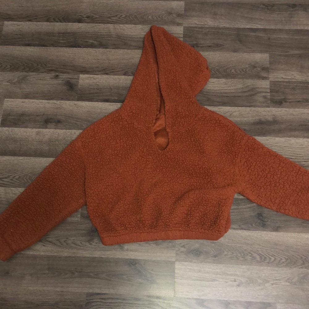 Cozy cropped sweater